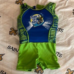 Ninja turtle swimsuit life jacket 18 months